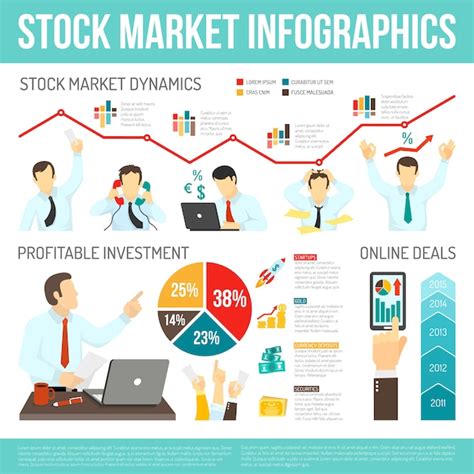 Free Vector | Stock Market Infographics