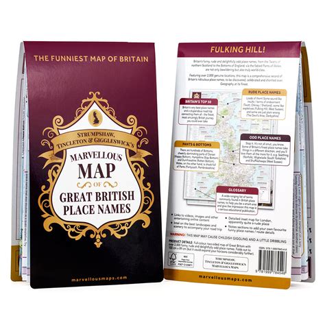 STG's Joyously Busy Great British Adventure Map (2nd edition ...