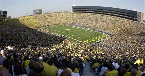 Big House Michigan Stadium Wallpapers - 4k, HD Big House Michigan Stadium Backgrounds on ...