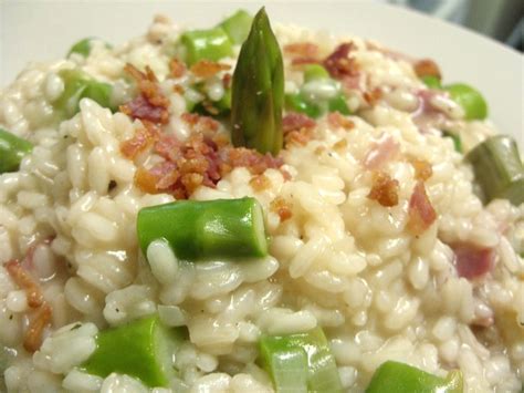 Jenny Eatwell's Rhubarb & Ginger: Bacon & Asparagus Risotto