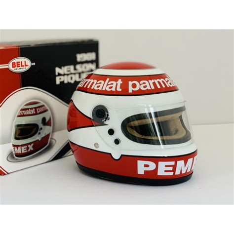 1981 Nelson PIQUET mini helmet - FormulaSports