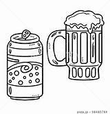 Beer Mug Coloring Page sketch template