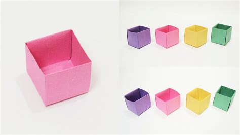 20 Quick and Easy Origami Box Folding Instructions & Ideas