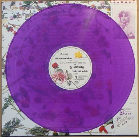 popsike.com - PRINCE Purple Rain LP PROMO Purple Vinyl OBI Insert Japan ...