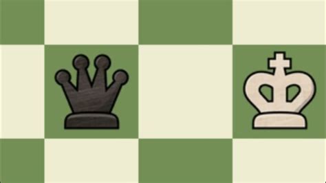 Queen vs King Chess - YouTube