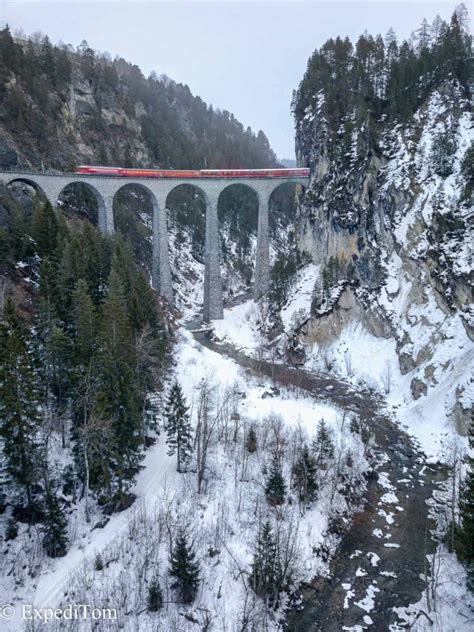 Photographing the Landwasser Viaduct in Switzerland - ExpediTom