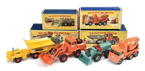 Matchbox King Size group of Construction Vehicles. (1) K2 KW