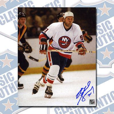 BUTCH GORING New York Islanders autographed 8x10 photo (#1506 ...