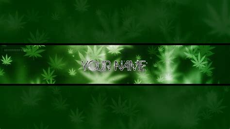 Green Youtube Banner Template