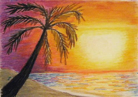 Beach Sunset by MidnightSun88 on DeviantArt