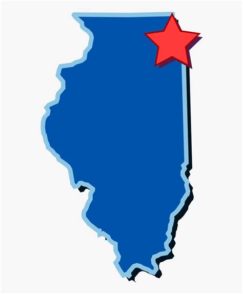 Chicago Illinois Clip Art - Chicago Illinois Map Transparent, HD Png ...