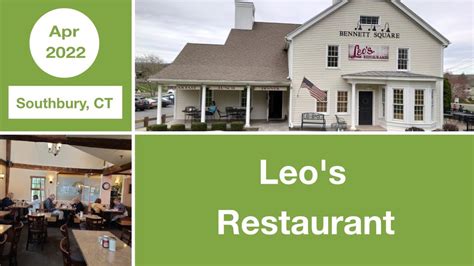 Leo's Restaurant | Southbury | Connecticut | USA - YouTube