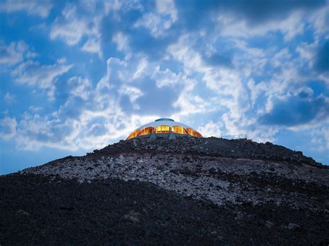 Step inside the Volcano House, a desert masterpiece