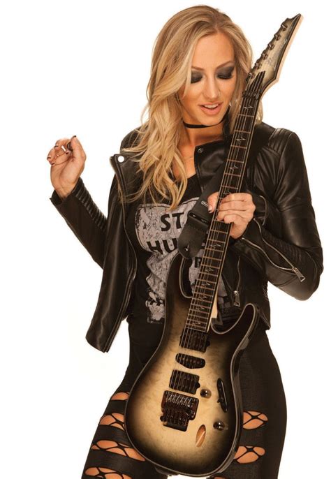 Nita Strauss on Tone and her new Ibanez JIVA - GuitarPlayer.com | Nita strauss, Heavy metal girl ...