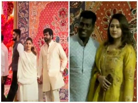 Team Jawan Nayanthara, Atlee attend Ambani's Ganesh Chaturthi celebrations