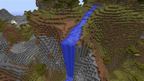 Minecraft Tutorial: Realistic Waterfalls - YouTube