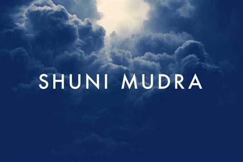 How to do the Shuni Mudra to Boost Your Patience