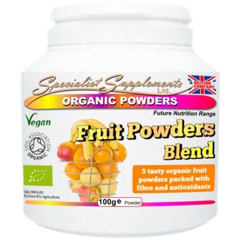 Fruit Powders (Organic) | Organic fruit, Fruit, Health supplements