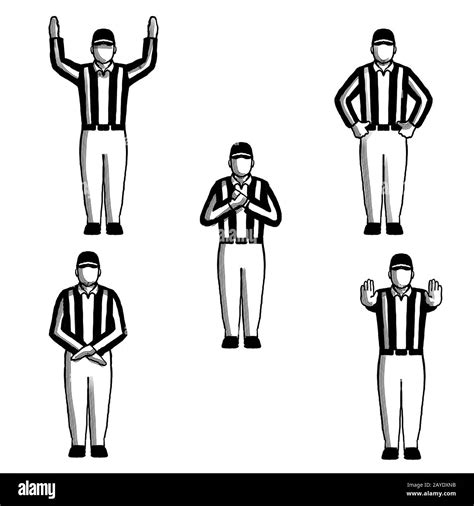 Referee interference Cut Out Stock Images & Pictures - Alamy