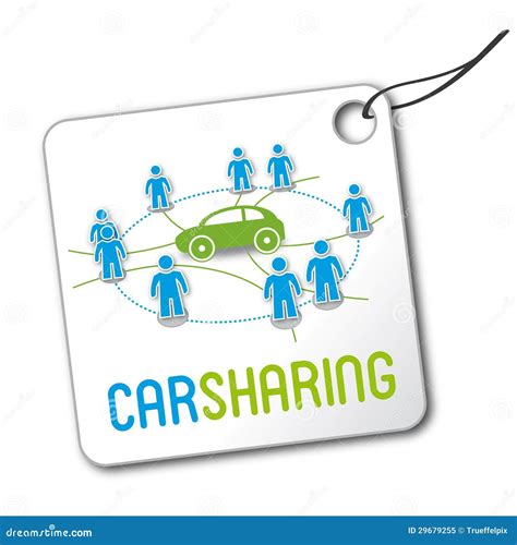 Carsharing Logo Royalty Free Stock Photo - Image: 29679255