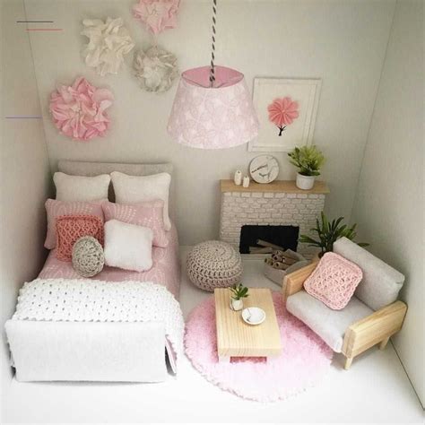 #miniaturedollhouse | Diy girls bedroom, Diy barbie furniture, Doll ...