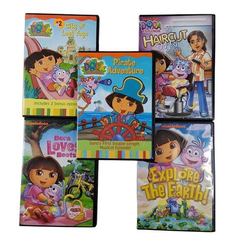 Dora the Explorer DVD Lot 5 Nick JR Kids | Grelly USA