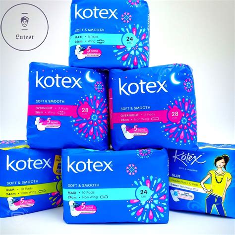 [READY STOCK] Kotex Pad Soft and Smooth Maxi/ Overnight/ Slim/ Sanitary ...