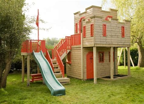 Casitas de jardin para niños - originales ideas inspiradoras Diy | Kids playhouse plans, Play ...