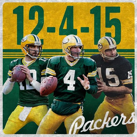 Bart Starr, Aaron Rodgers, and Brett Favre - 15-4-12 - Green Bay ...