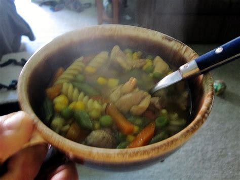 Chicken - Noodle - Vegetable Soup | I made the soup for dinn… | Flickr