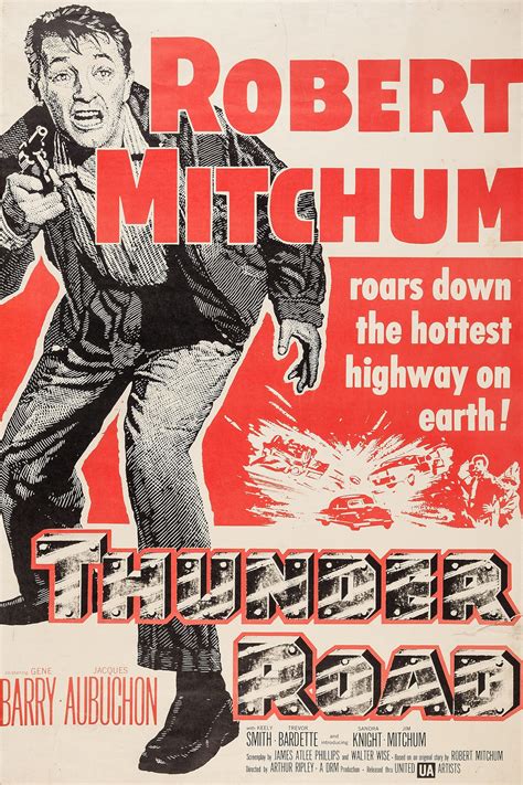 Thunder Road (1958) - Posters — The Movie Database (TMDB)