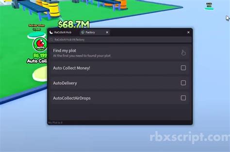 Cheese Factory Tycoon: Auto Collect Money, Auto Collect AirDrops, Auto Delivery Scripts | RbxScript