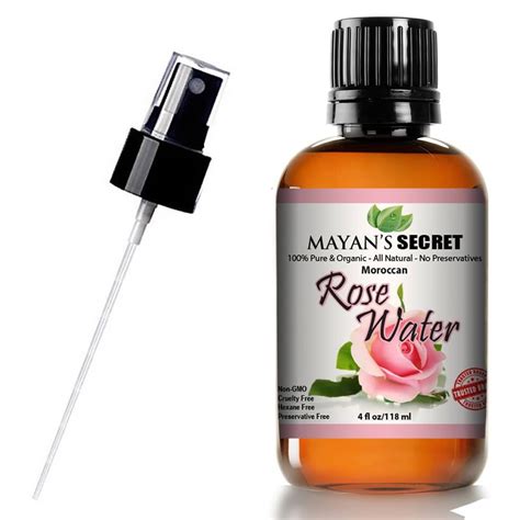 Mayan's Secret Pure Organic Rose Water Facial Toner, Pure Natural ...