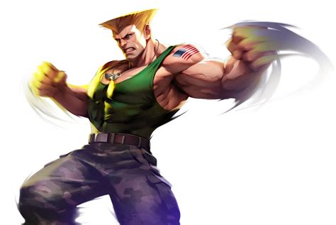 Guile Art - Street Fighter: Duel Art Gallery