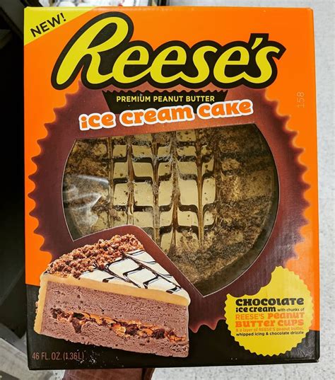 People have spotted this giant Reese's Ice Cream Cake at their local ...