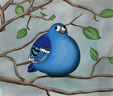 A Fat Bird by Yanang on DeviantArt