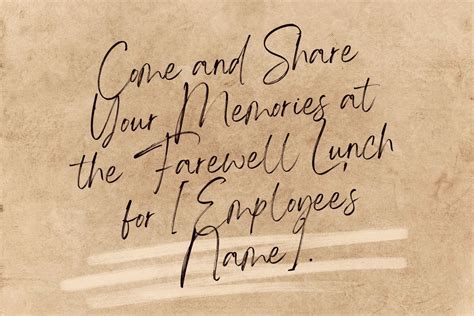 10 “Farewell Lunch Invite Message” To Use In 2024 - Phoenix English