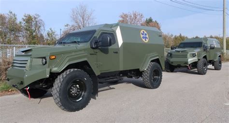 Terradyne Armored Vehicles Inc. Completes Production of Evacuation Ambulances for Ukraine ...