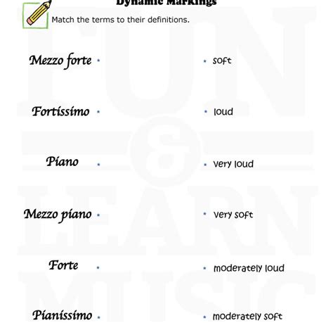 10 Music Terms And Symbols Worksheets / worksheeto.com