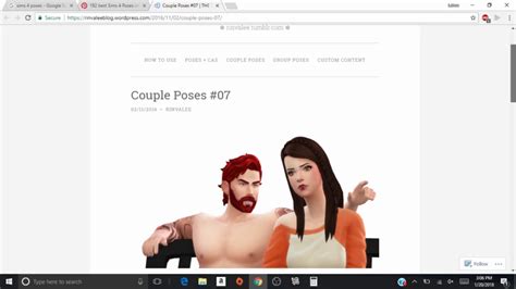 how to use Andrew's pose player on the sims 4 - YouTube