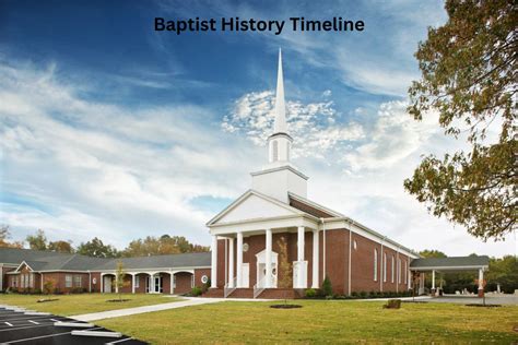 Baptist History Timeline - Have Fun With History