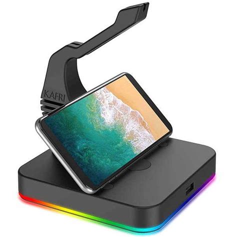 KAFRI RGB Mouse Bungee with USB Port | Gadgetsin