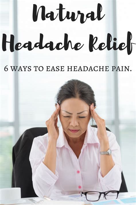 Natural Headache Relief options to help you ease the pain.