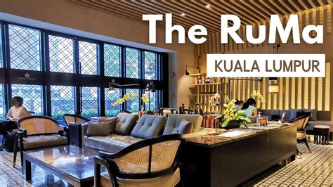 The RuMa Hotel Kuala Lumpur - Corner Studio Room Tour + Swimming Pool + ATAS Restaurant - YouTube