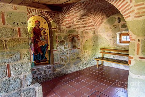 Inside a Monastery at Meteora, Greece Photograph by Global Light ...