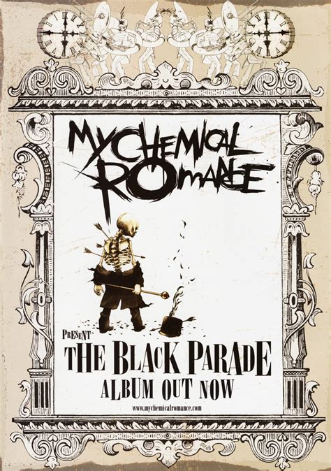 MY CHEMICAL ROMANCE The Black Parade Poster Print