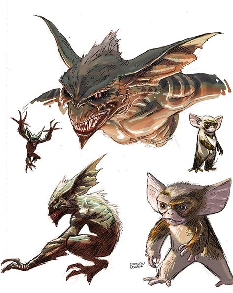 charactermodel | Gremlins art, Creature artwork, Fireman art