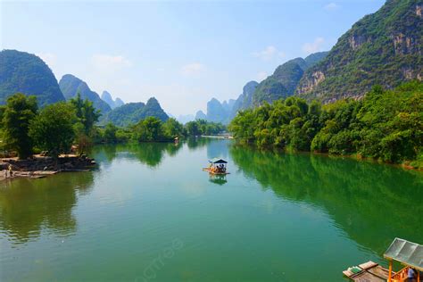 Lijiang River Scenery Natural Scenery River Lake Sea Photography ...