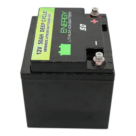 12v 50ah li-ion battery Lithium LFP Battery with BMS for solar energy ...