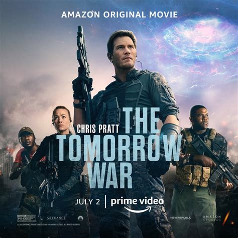 Official poster for 'The Tomorrow War,' starring Chris Pratt : r/movies